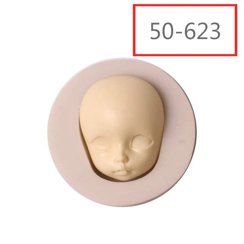 DIY 3D Baby Face силиконовая форма для шоколада Gumpaste Полимерная глина Смола ручной работы формы для мыла человеческое лицо помадка торт инструмент для украшения