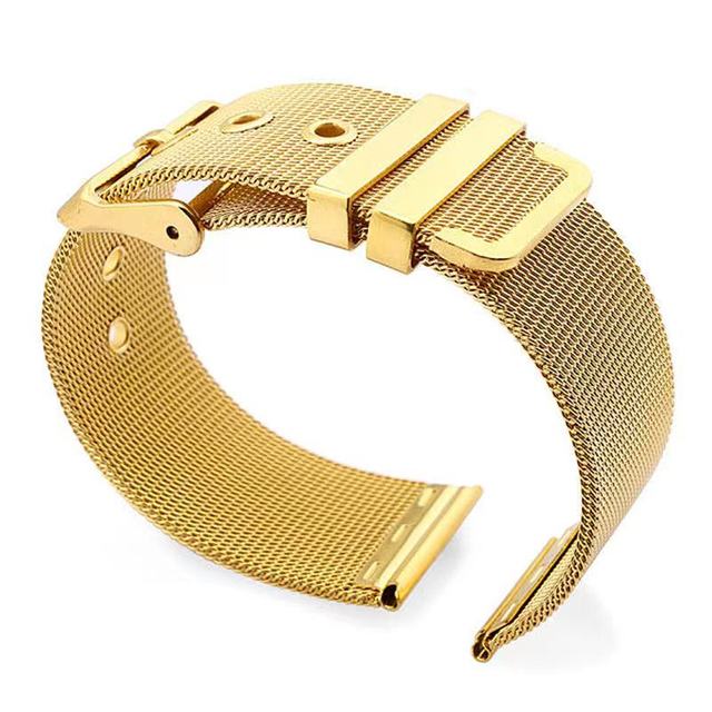 Milanese Metal Strap For Samsung Galaxy Watch 3/Gear S3/Amazfit GTR Pro Metal Stainless steel strap For Huawei Watch 3/GT2