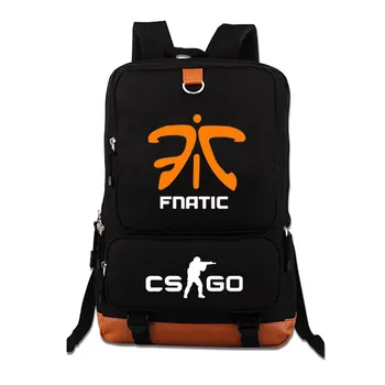 

Quality Virtus.pro Team Fnatic DOTA 2 CS CSGO Backpack Luminous Teenagers Printing Backpack Student Laptop Bags Mochila Feminina