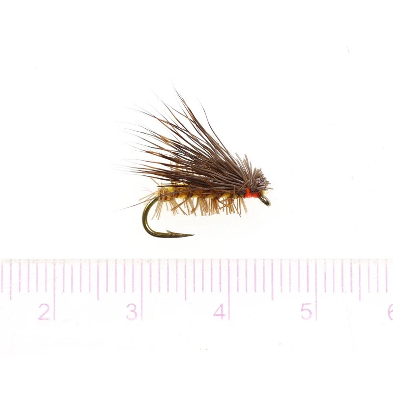 

10PCS Deer Hair Dry Trout Fly Fly Fishing Lures Sea Bass Trout Fishing Fly Floating Bait