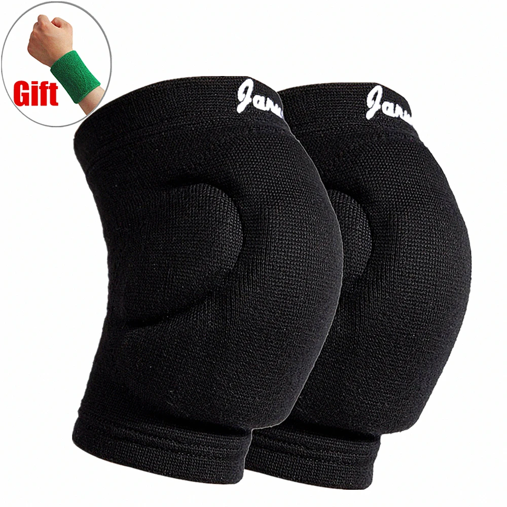 Thicken Sponge Sports Knee Pads Volleyball Fitness Knee Brace Support