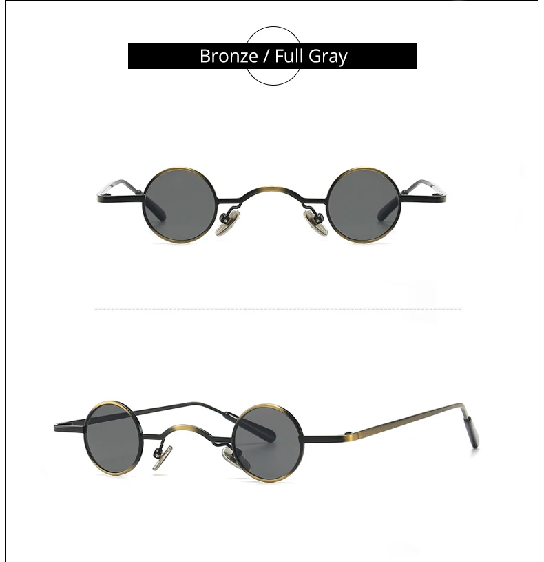 Ralferty винтажные готические очки солнцезащитные очки стимпанк очки маленькие Мини Rave солнцезащитные очки для фестиваля женские мужские солнцезащитные очки C2034
