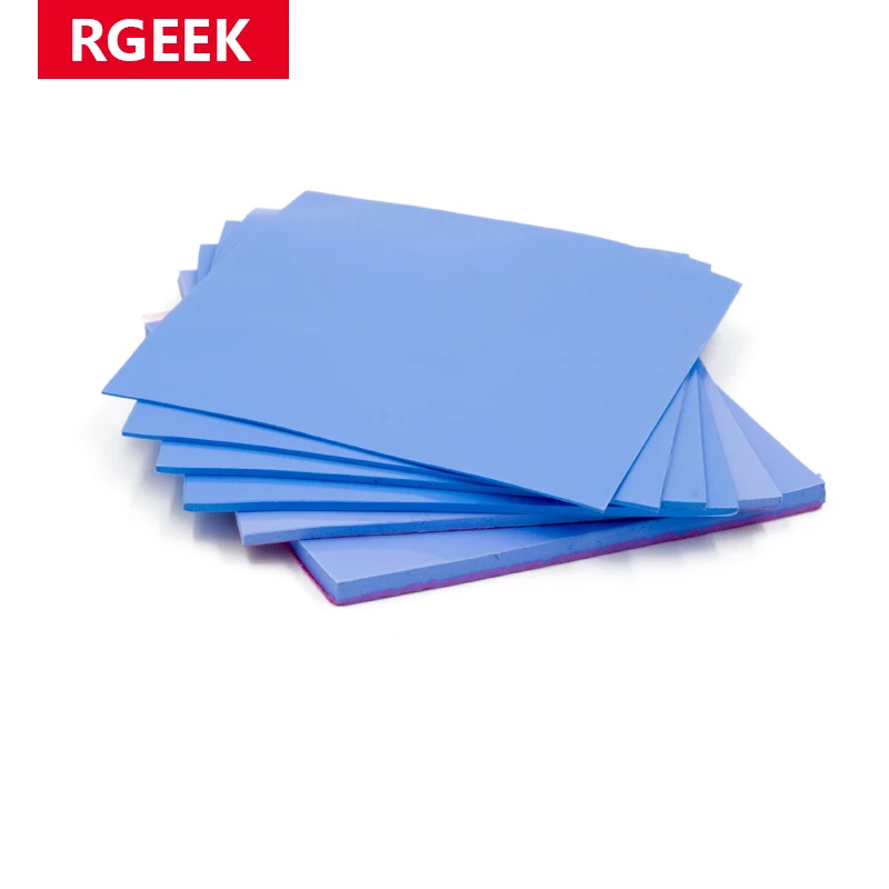 Thermal Pad GPU CPU Heatsink Cooling Conductive Silicone Pad 100mm*100mm*1mm