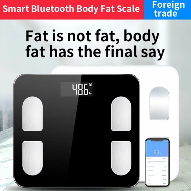 Us 33 65 15 Off Bluetooth Smart Body Fat Scale Electronic Weighing Scale Household Adult Precision Human Body Weighing Fat Measurement Kitchen