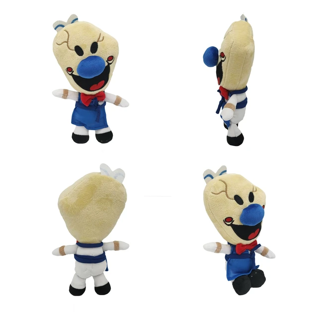 Ice scream haste brinquedo de pelúcia jogo quente dos desenhos animados  brinquedo de pelúcia macio presente de natal de halloween para crianças  25cm - AliExpress