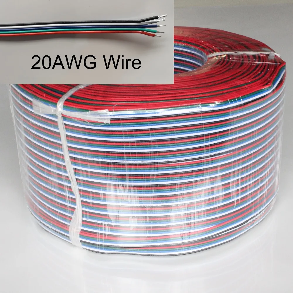 5Pin 20AWG провод для RGBW полосы