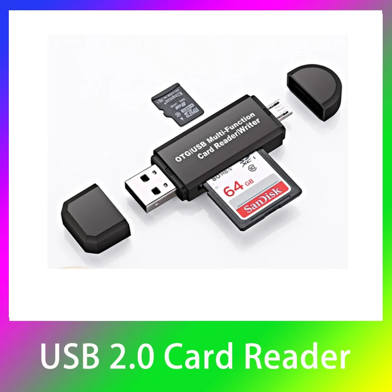 OTG Устройство для чтения карт Micro SD USB 2 0 адаптер флэш-накопитель устройство