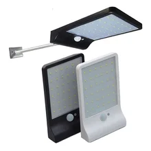 Новейший 450LM 48 светодиодный уличный светильник на солнечной энергии с датчиком движения PIR лампы для садовой безопасности уличный водонепроницаемый настенный светильник s