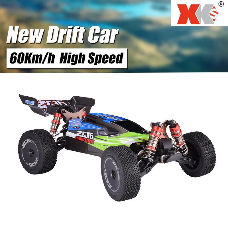 Wltoys XK 144001 1:14 RC автомобиль 60 км/ч высокая скорость RC гоночный автомобиль 2,4 ГГц RC багги 4WD Электрический внедорожный Дрифт Abosber автомобиль красный/зеленый