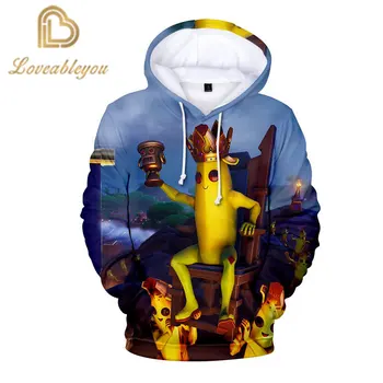 

Funny Banana King 3d Print Newest Hooded Hoodies Streetwear Hip Hop Warm Hoody Sweatshirts Tops