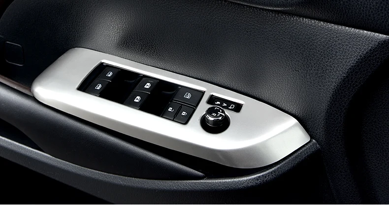 BeingWins автомобильный Стайлинг для Toyota Highlander 15-19 интерьер дверные ручки Крышка отделка наклейки для дверного кармана декоративные авто аксессуары