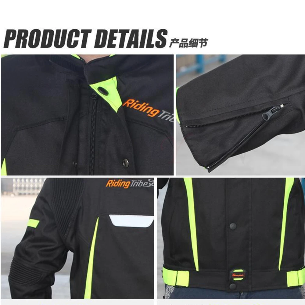 Motorcycle Jacket Pants Motorbike Riding Protective Suit Full Race season Motorcyclist Clothing Unisex For Honda PCX 125/150 CBR