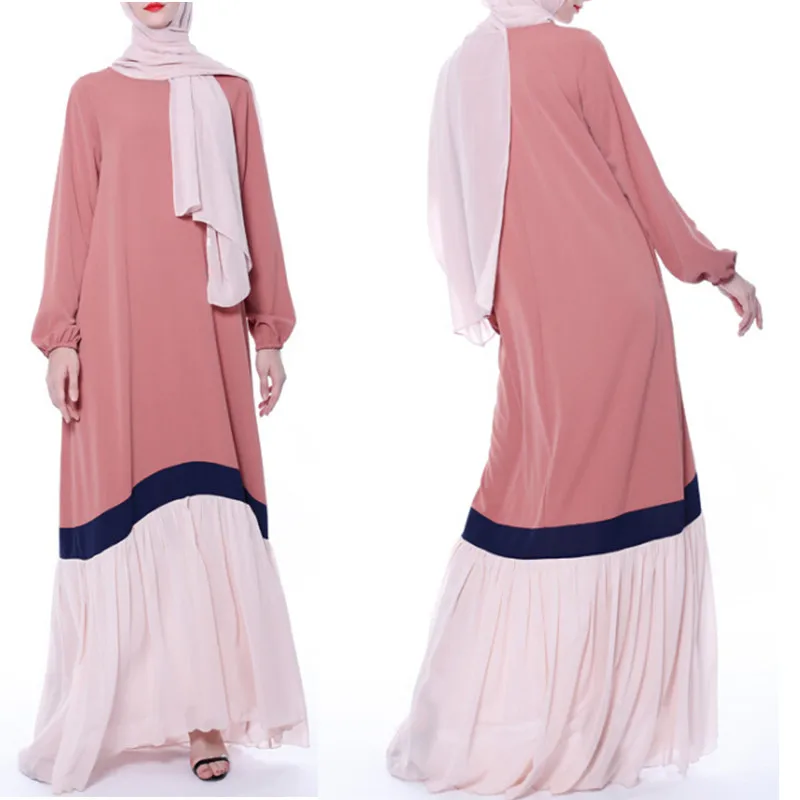Vestidos кружевное мусульманское платье-Абая кафтан пакистанские арабские макси платья Хиджаб Восточный халат из марокена ислам платья Одеяние мусульмане Longue