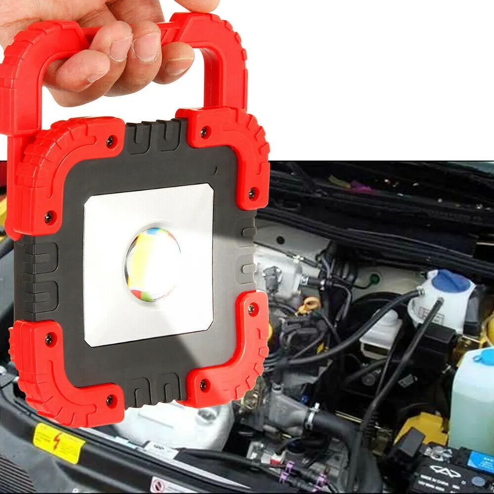 

Rechargeable LED COB Work Light Solar Camping Security Floodlight Emergency Lamp Led Portable Spotlight Outdoor Led Flashlight
