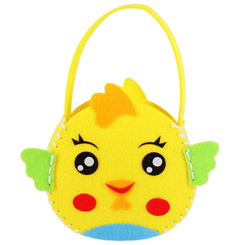 kindergarten lots arts crafts diy toys Colorful Mini Handbag crafts kids educational for children's toys girl/boy christmas gift - Цвет: Chicken