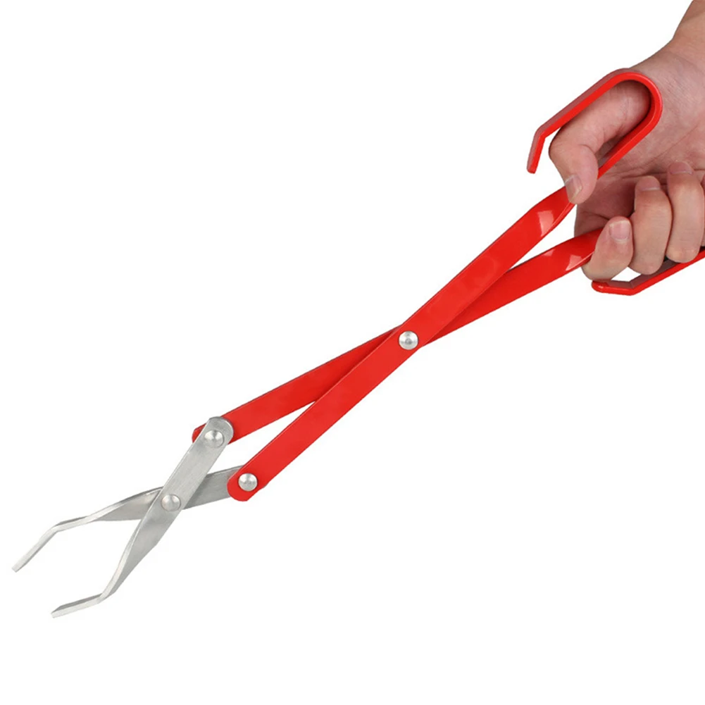 Kitchen Scissors Tongs Aluminum Outdoor Non Defrmation Accessories Painted Handle Portable Cooking BBQ Clip Lengthen Hanging