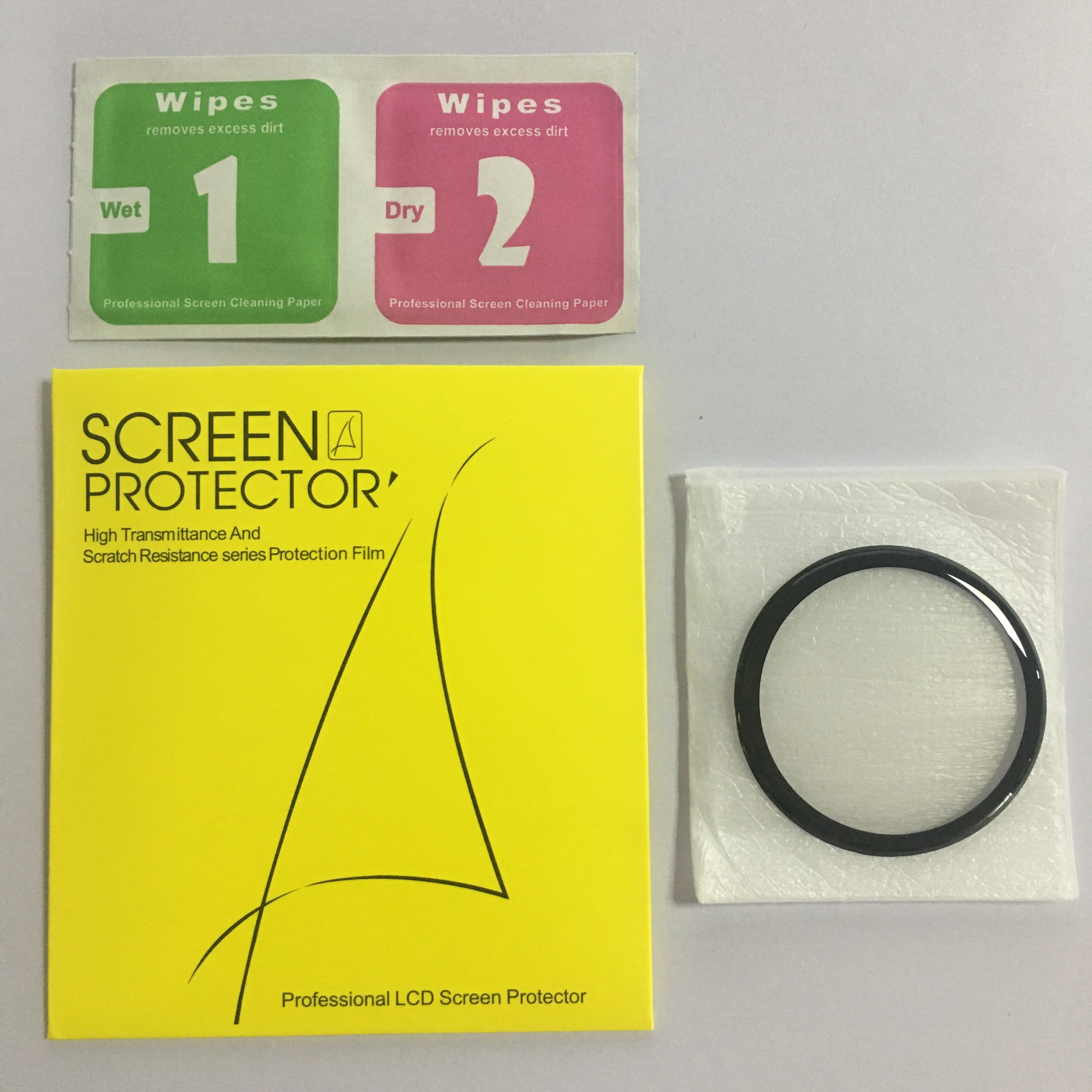 1/2/3PCS 20D Curved Edge Screen protector Glass For Samsung galaxy Watch Active 2 4 40mm 44mm Protective Tempered Glass Film 
