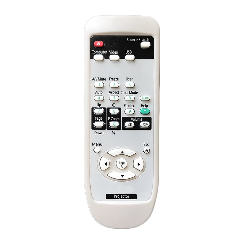 

Remote Control For EPSON Projector EB-C755XN EB-C754XN EB-C20X EB-C05S EMP-73 EMP-7250 EB-824H EB-85H EB-84H EB-C250W EB-C250XC