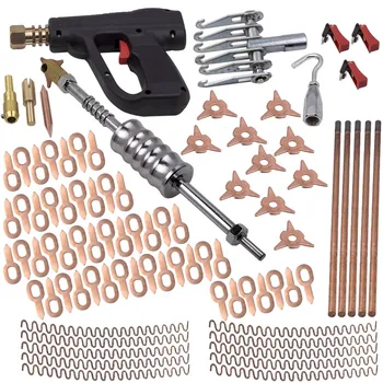 

86Pcs for Stud Welder Dent Puller Kit Spot Welding Pulling System Auto Repair Tools Device Stud Welding Hammer Gun