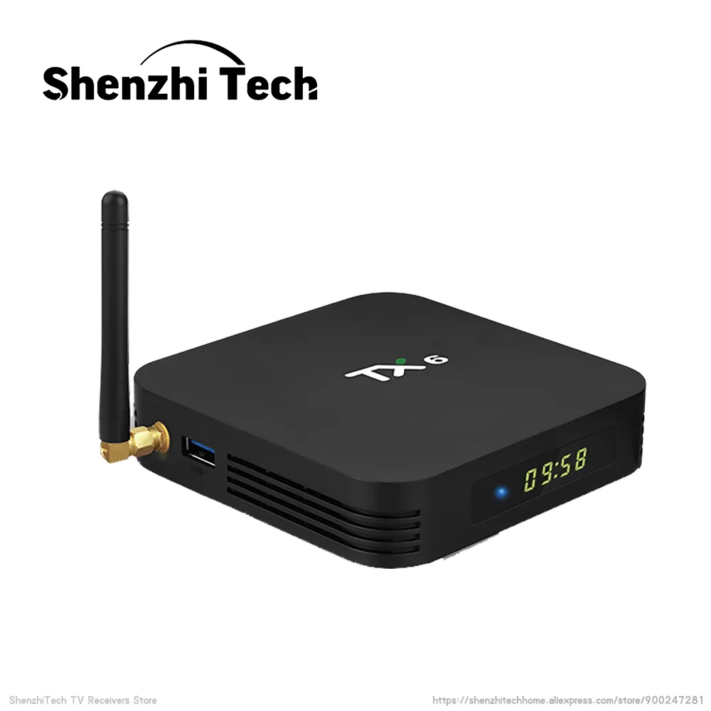 TaNix TX6 4K 2021 Smart TV Box Android 9.0 Allwinner H6 DDR3 4GB RAM