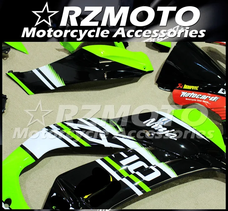 ABS мотоцикл обтекатель комплект для KAWASAKI ZX-10R- год кузов литьевая форма Магазин № 2299