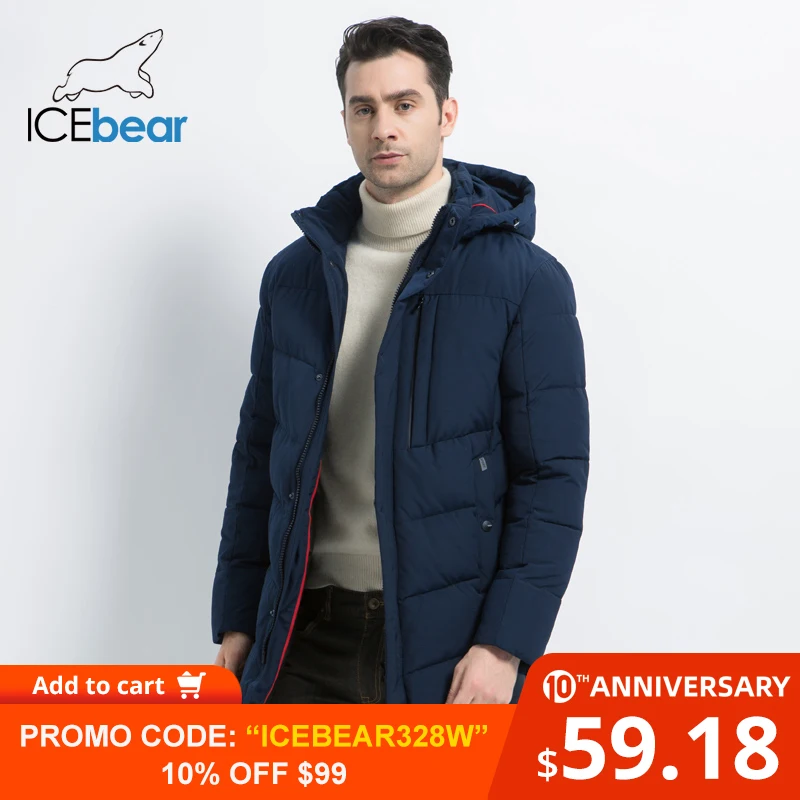 

2019 New Men's Winter Jacket Casual Man Cotton Suit Stylish Male Coat High Quality Men's Clothing Brand Apparel MWD19925D