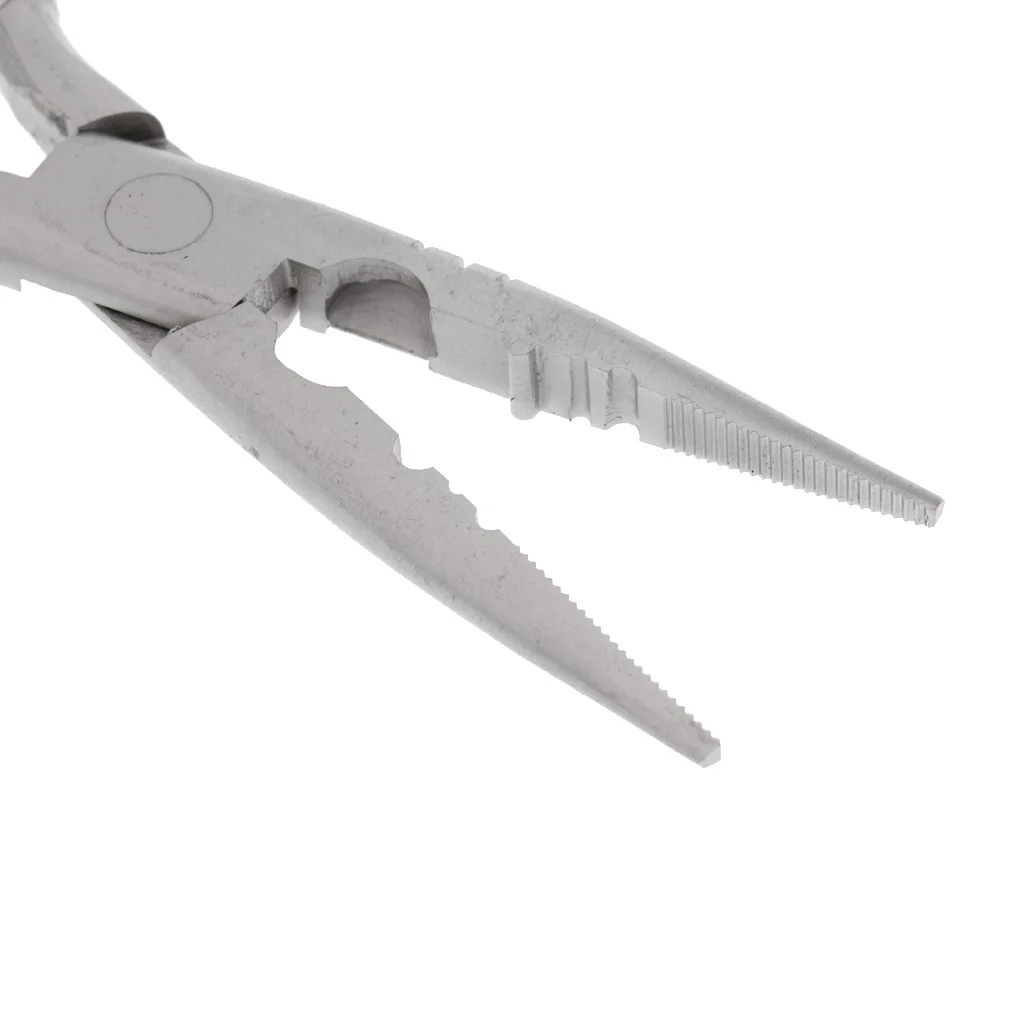 

Heavy Duty Soft Grip Fishing Pliers Stainless Steel Needle Nose Plier 7
