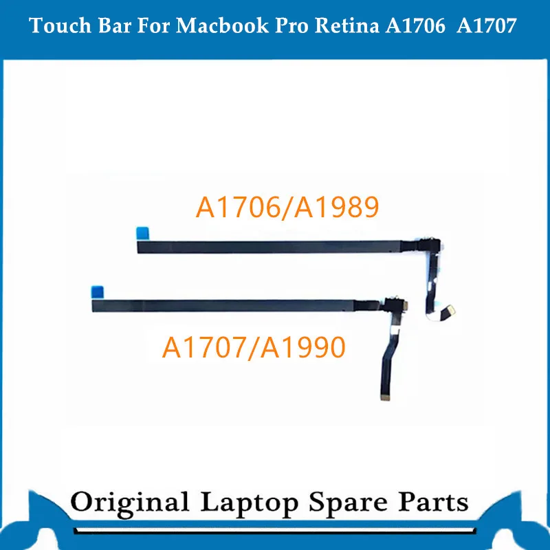 Оригинальный гибкий кабель TouchBar для Macbook Pro Retina 13 ཋ' A1706 A1989 A1707 A1990 Touch