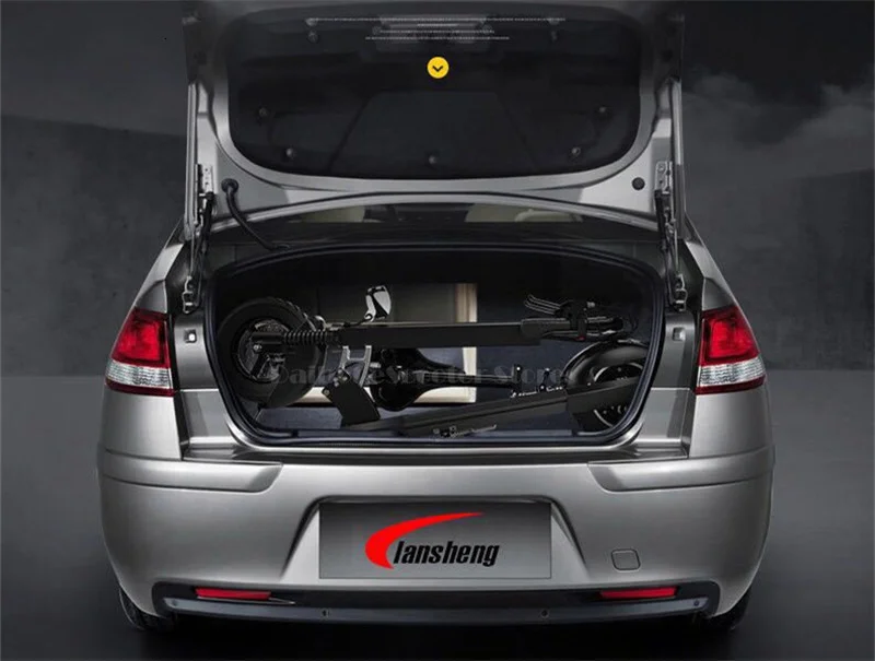 10 inch tires 48V electric scooter folding bike city two adult damping lithium battery car anti-theft device side seat belt (8)