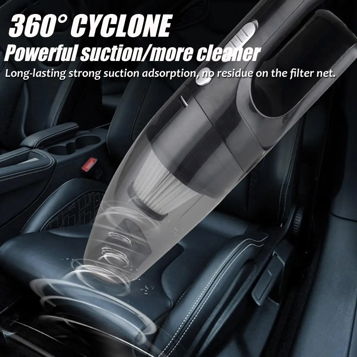 Автомобильный пылесос 3500pa DC 12 В 120 Вт Кабель/Usb беспроводной влажный и сухой двойного назначения Авто Портативный пылесос для дома и офиса