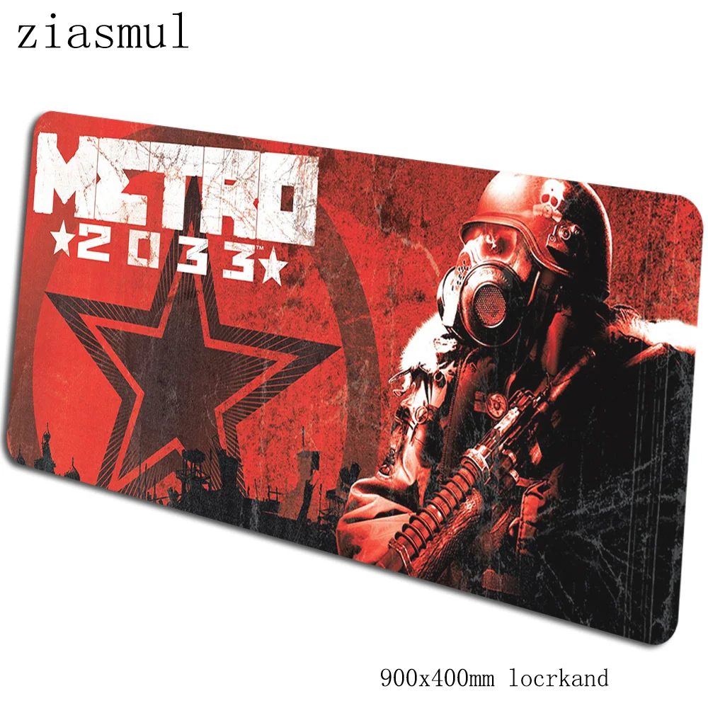 Metro 2033 коврик для мыши милый компьютерный геймер Коврик для мыши 900x400x3 мм Большой высококлассный Коврик Для Мыши Эргономичный гаджет офисный стол коврики - Цвет: pattern 3