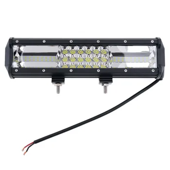 

12\" 324W LED Work Light Beam Lamp Bar Spot Flood Combo For Car SUV Jeep Truck N