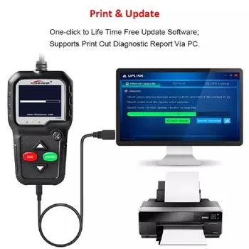 

KW680 Car Diagnostic Tool Full OBD2 Function Multi-language OBD 2 Autoscanner Reader Automotive Scanner Automotivo