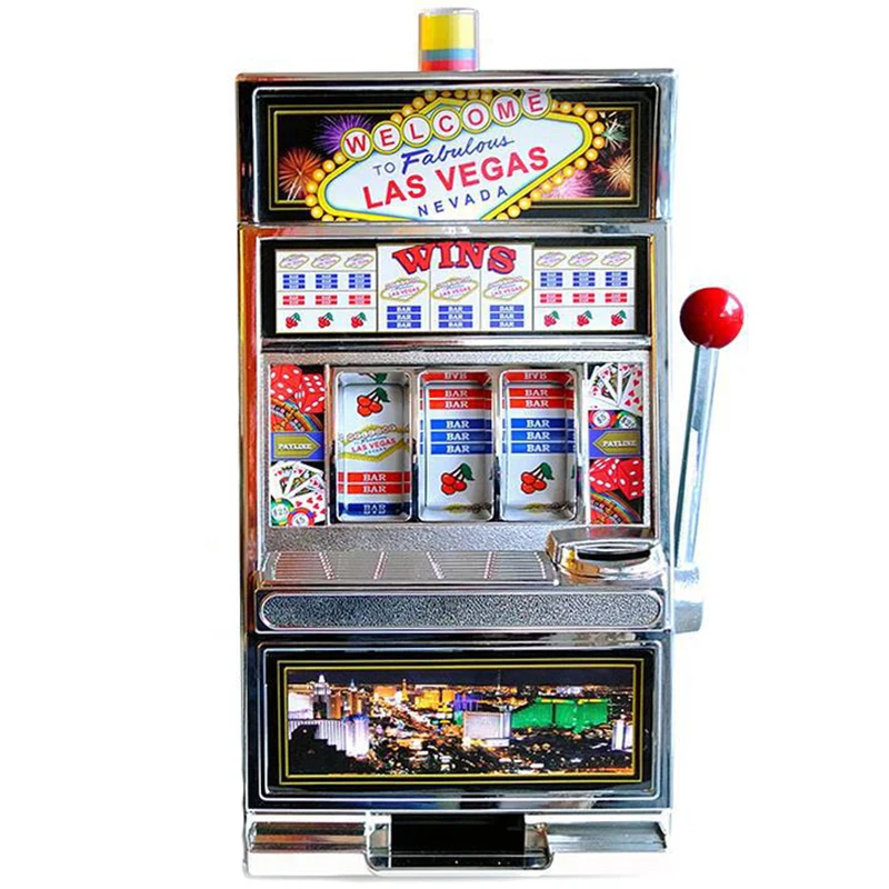 Creative Game Machine Shape Money Boxes Toys For Children Plastic Coin Cash Deposit Machine Piggy Bank Desktop Decoration ZL411