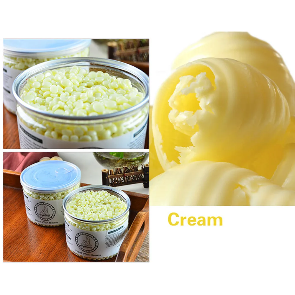 G Жемчуг твердый воск бобы горячая пленка твердый воск шарик удаление волос воск безболезненный депилятор бикини удаление волос бобы для типов кожи красота - Цвет: G