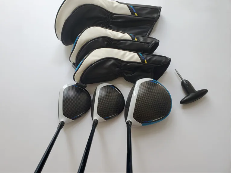 Брендовый Новый Max 2 Wood Set водитель гольф-клубов для + Fairway Woods R/S/SR/X Детская накладка