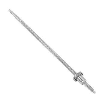 

SFU1605 600mm Ball Screw Transmission Component Aluminium Alloy Flange Single Ballnut End Machined CNC Hardware Tools
