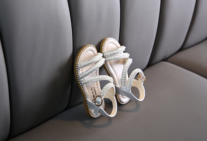 children's sandals near me Girl Sandals Summer Fashion Kids Baby Girls Bling Rhinestone Princess Single Sandals For Little Big Girl's Shoes children's shoes for sale