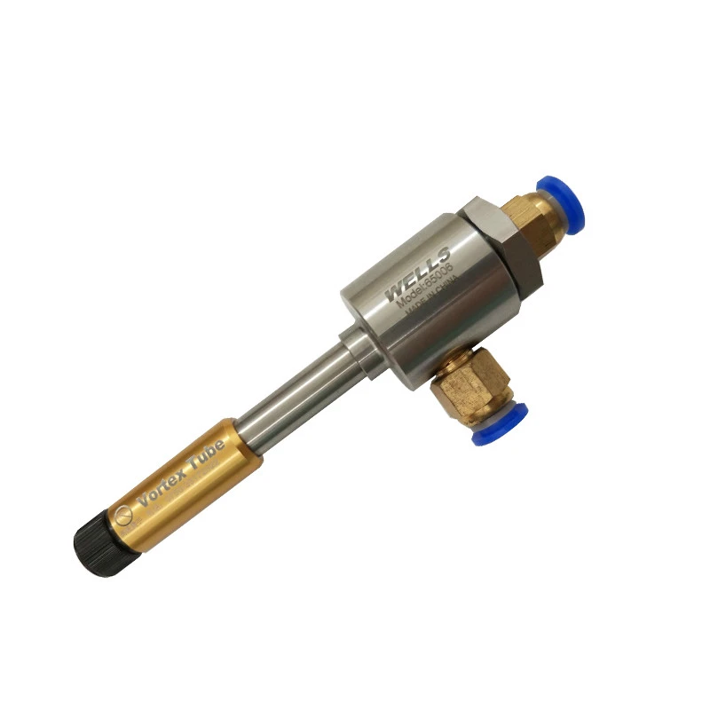 Stainless Steel Airconditioning Gun, Vortex Tube Cooler, Vortex Tube