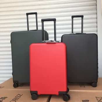 

20"24"26inch large capacity trolley suitcase with lock business rolling luggage spinner ABS hard koffer case