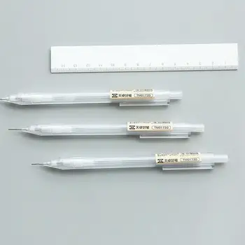 

Mechanical Pencils Kawaii Cute Plastic Transparent Children Stationery Automatic Pencils 0.5MM Tool School