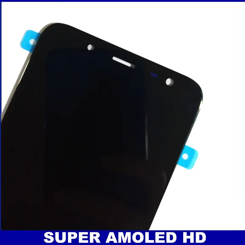 Супер AMOLED J600G/DS lcd для samsung Galaxy J6 J600 J600F ЖК-дисплей протестированный кодирующий преобразователь сенсорного экрана в сборе Замена