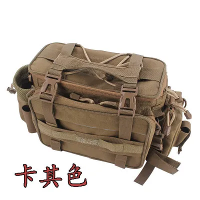 

Lure Bag Fishing Gear Multi-functional Lure Toolkit Lightweight Shoulder Fishing Wallet Fishing Tackle Backpack