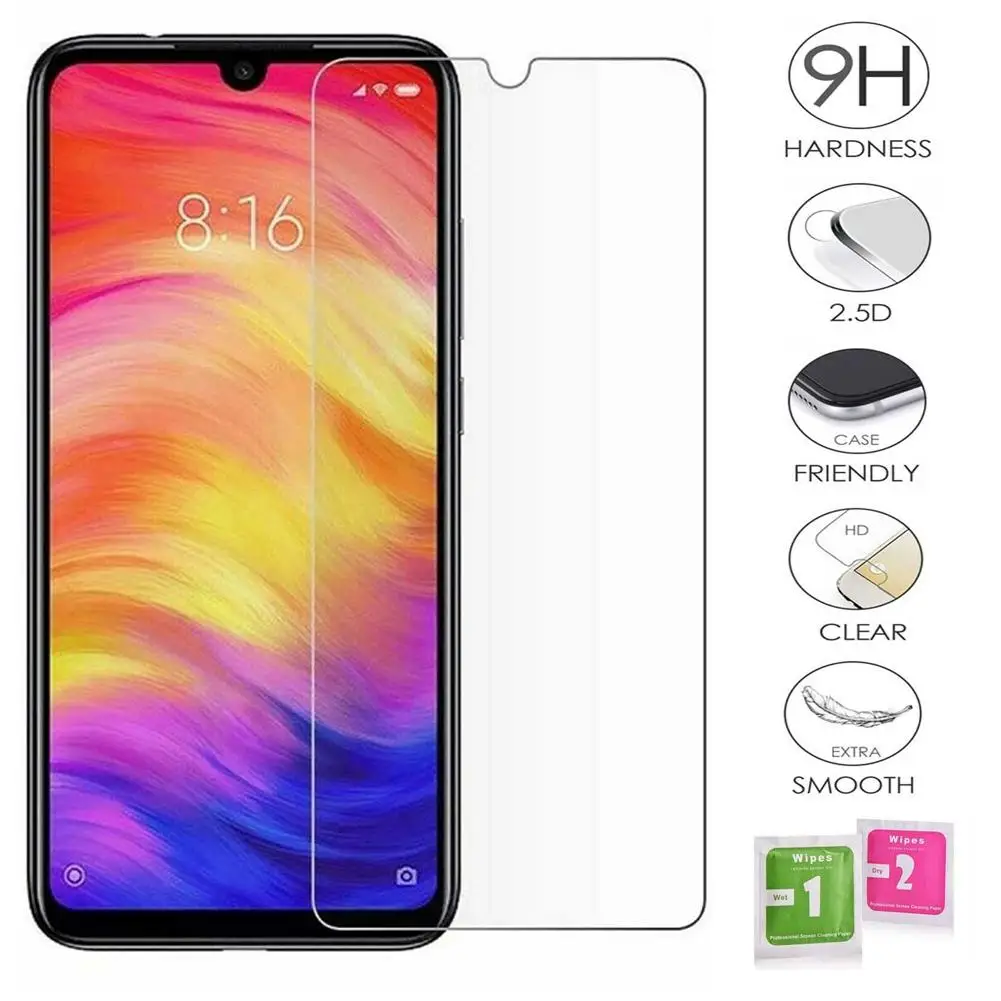 

9H 2.5D Clear Tempered Glass Screen Protector for Xiaomi Redmi Note 7/Note 7 Pro Tempered film