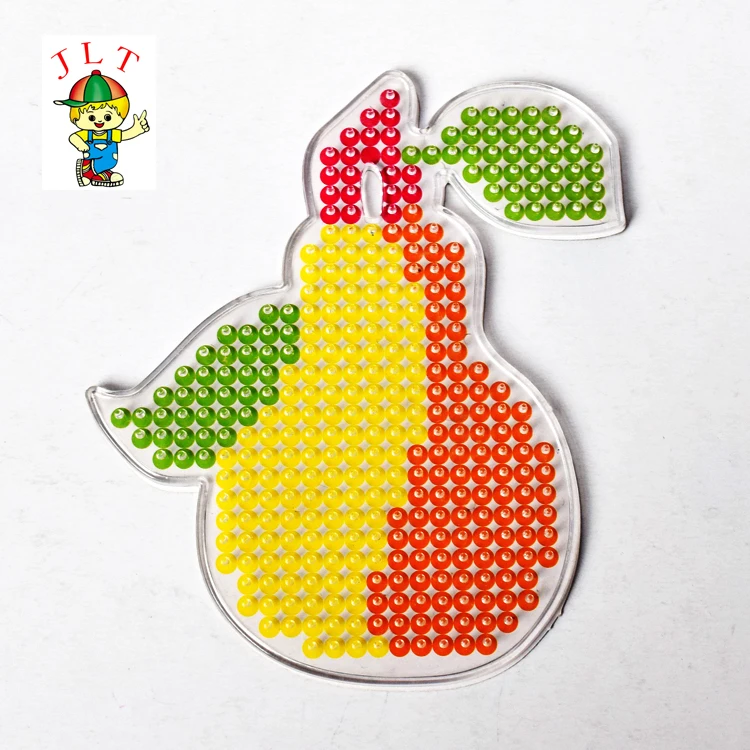 5 шт. головоломка Pegboards узоры с цветной бумагой для 5 мм Хама предохранитель бусины DIY Дети Ремесло пластик трафарет ребенок предохранитель игрушечные бусинки