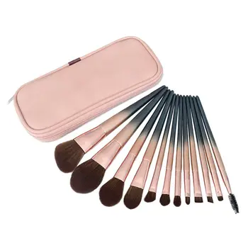 

12pc Makeup Brushes for Powder Concealer Blusher Highlight Eyebow Cosmetic Tools