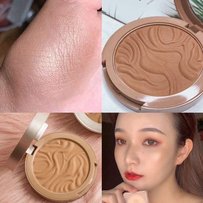 

Face Contouring Makeup Butter Contour Pressed Powder Oil-control Highlighter Bronzing Palette Make Up Cosmetic