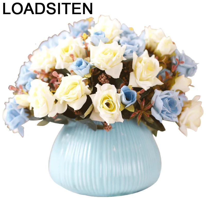 Suculenta Florero Dekoratif Jarron Cam Vazo Teraryum украшение для дома Vaso De Flor Jarrones Decorativos Современная ваза для цветов
