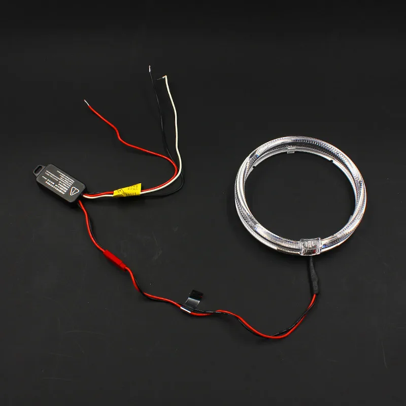 FSYLX 85 м 95 мм 110 115 125 хрустальные светодиодные DRL фары гало кольца мотоциклетные