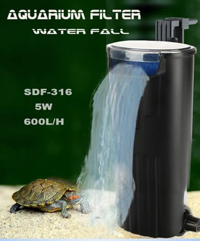 

Aquarium Filter turtle/frog reptile Hanging Waterfall Filter Accessories water cleaner low water level liquid filter skimmer